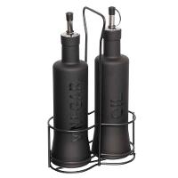 Kit Galheteiro de Vidro com Suporte Nero 3 Peças Hauskraft - 2