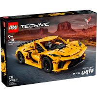 LEGO Technic Chevrolet Corvette Stingray 732 Peças 42205 - 5