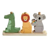 Animais Empilháveis FP Wood e#8203;e#8203;de Madeira Mattel - 1