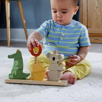 Animais Empilháveis FP Wood e#8203;e#8203;de Madeira Mattel - 3