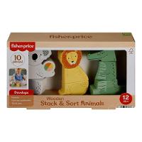 Animais Empilháveis FP Wood e#8203;e#8203;de Madeira Mattel - 5