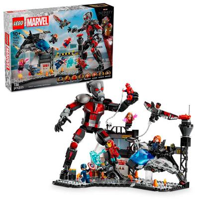 LEGO Marvel Guerra Civil Batalha Capitão América 736 Peças 76314