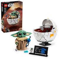 Grogu com Berço Voador Star Wars 1048 Peças 75403 Lego - 1