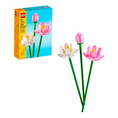 Flores de Lótus Botanicals 220 Peças 40647 Lego