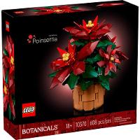 Poinsétia Botanicals 608 Peças 10370 Lego - 3