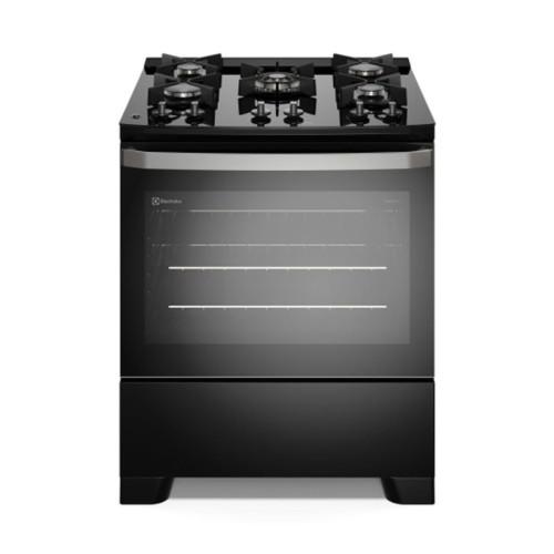 Fogão 5 Bocas FE5GB Efficient Mesa de Vidro PerfectCook e Grades de Ferro Electrolux - 1
