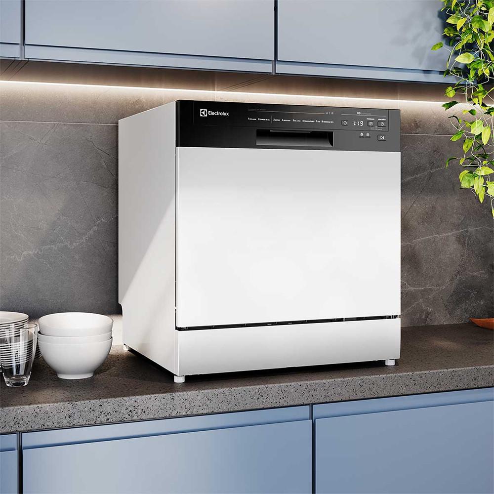 Lava-Louça Electrolux 8 Serviços com Programa Lava e Seca 50 min LB08E - 10