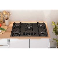 Cooktop 5 Bocas Electra Plus Mesa de Vidro Itatiaia - 4