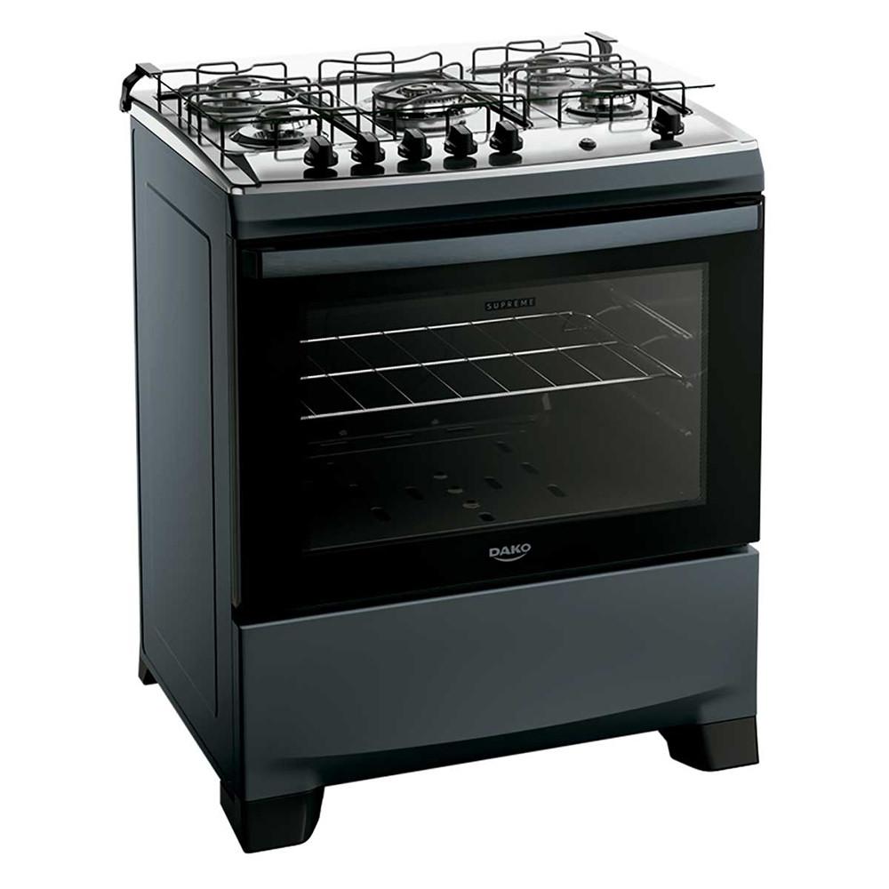 Fogão 5 Bocas com Mesa Inox Dako Supreme - 2
