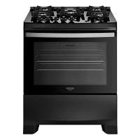 Fogão 5 Bocas com Mesa de Vidro e Tripla Chama Dako Supreme Glass - 1