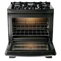 Fogão 5 Bocas com Mesa de Vidro e Tripla Chama Dako Supreme Glass - 5