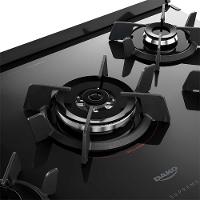 Fogão 5 Bocas com Mesa de Vidro e Tripla Chama Dako Supreme Glass - 8