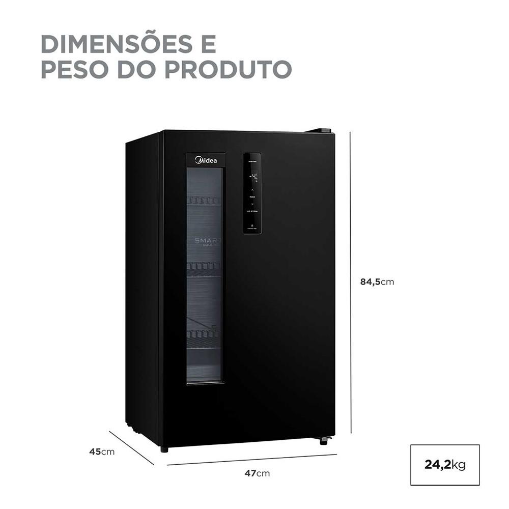 Cervejeira Frost Free 82L Midea com Painel Touch MDRX150FGGDX - 7