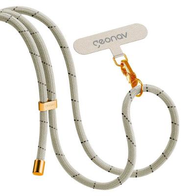 Cordão Para Celular CDUM04 Universal Ajustável Cinza Geonav