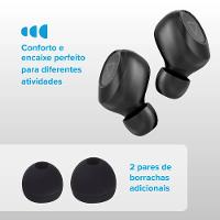 Fone de Ouvido Bluetooth Sem Fio TWS Air Buds 200 i2GO Com Estojo de Carregamento i2GO Plus - 9