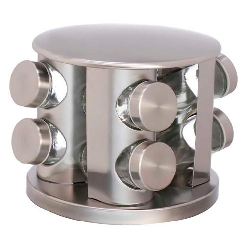 Porta Condimentos com Suporte 8 Peças Hauskraft - 1