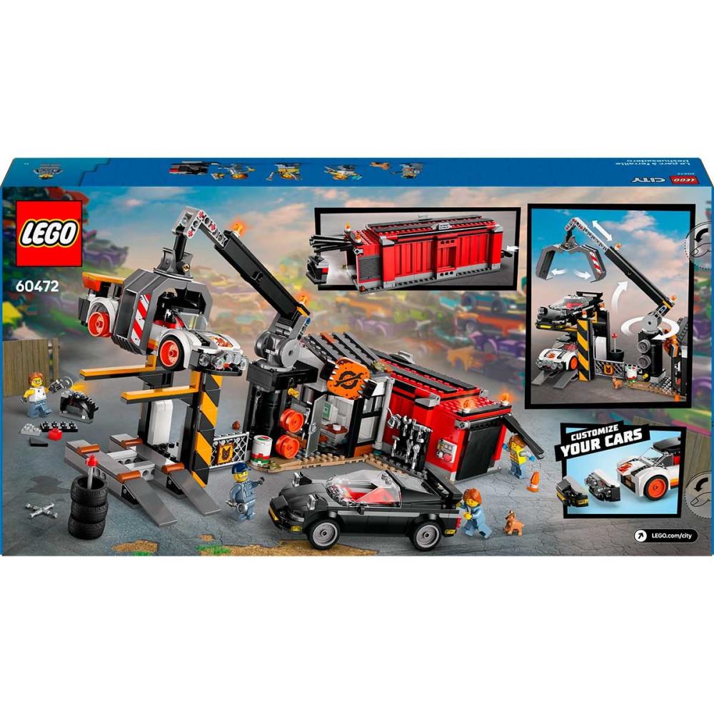 LEGO City Ferro-Velho Com Carros 871 Peças 60472 - 5