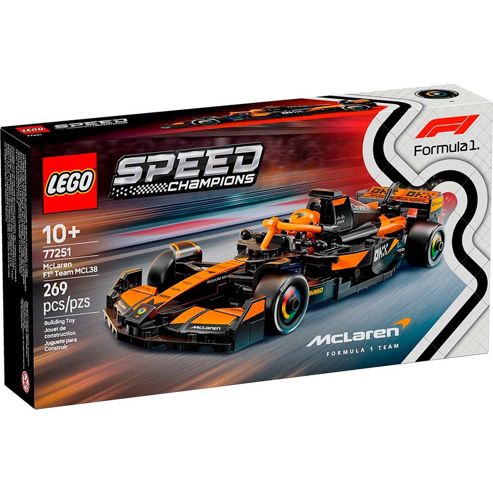 LEGO Speed Champions McLaren F1 Team MCL38 269 Peças 77251 - 3