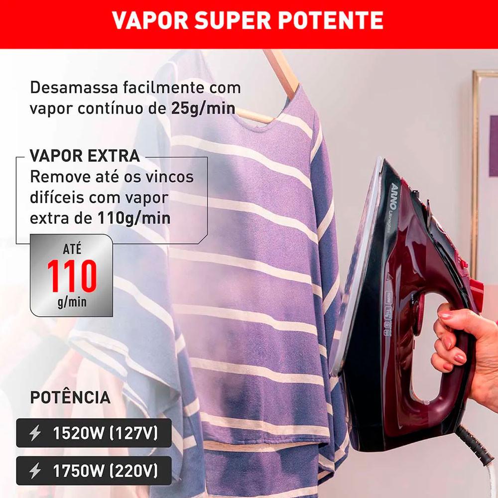 Ferro a Vapor Arno Ultragliss - 4