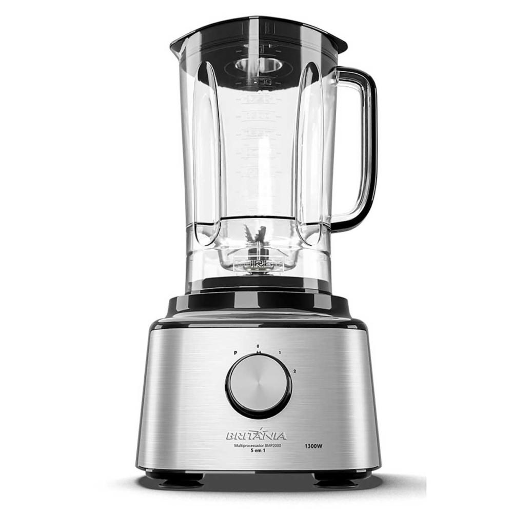 Multiprocessador Britânia 5 em 1 BMP2000 1300W 2 Velocidades - 6