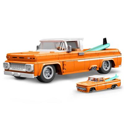Hot Wheels Jogo de Construção Elite Acura NSX Chevy Pickup Mattel