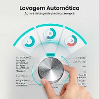 Lava e Seca WD3S1143BW 11kg com 11 Programas de Lavagem Steam Wi-Fi WD3S11 Hisense - 8