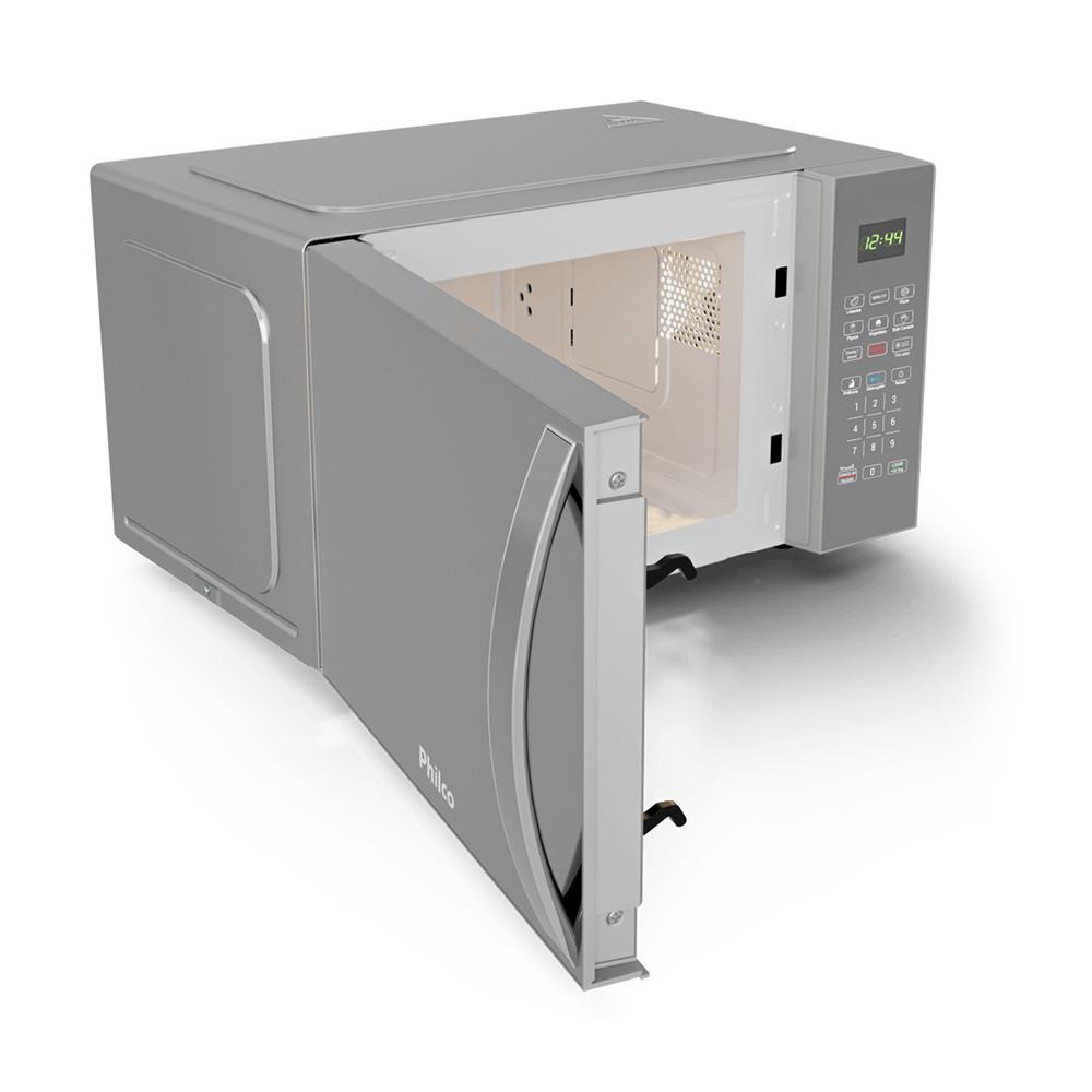 Microondas 28L PMO30S Espelhado 1100w com Função Tira Odor e 6 Receitas Pré Programadas Philco - 5
