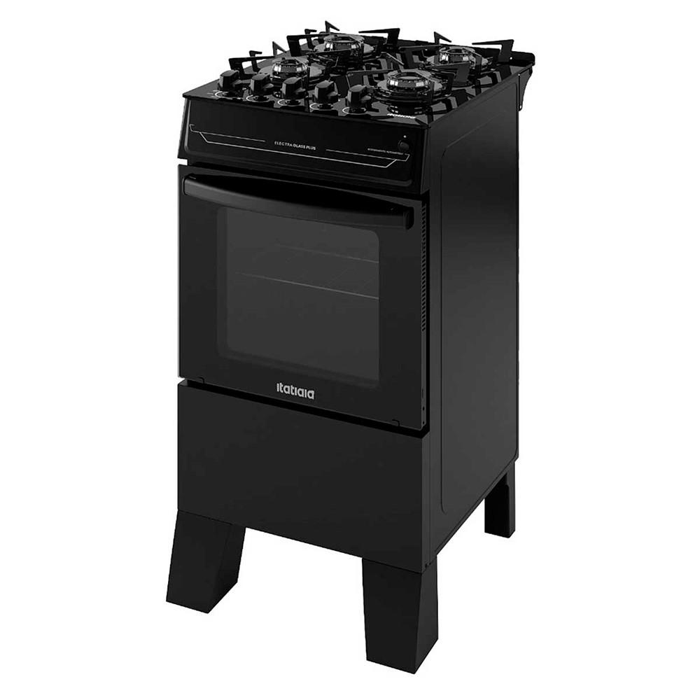 Fogão 4 Bocas Electra Glass Plus Mesa de Vidro Itatiaia - 3