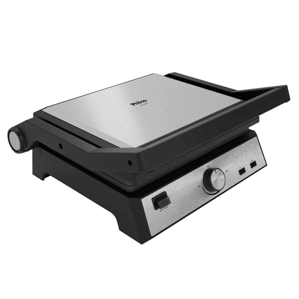 Grill PGR50A 2 em 1 Chapa com abertura 180 graus Philco - 3