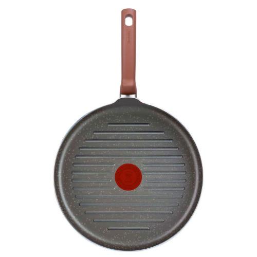 Grill Antiaderente Natural Stone Redondo 30cm Rochedo - 1