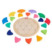 Brinquedo Círculo de Cores Mágicas de Madeira Fisher Price Mattel - 4