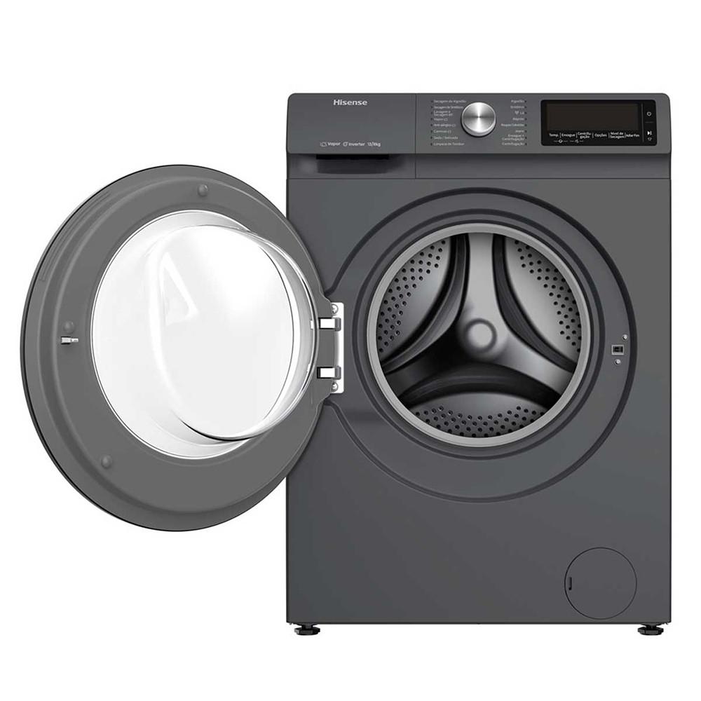 Lava e Seca WD5Q1342BT Steam com 13 Programas de Lavagem Hisense - 2