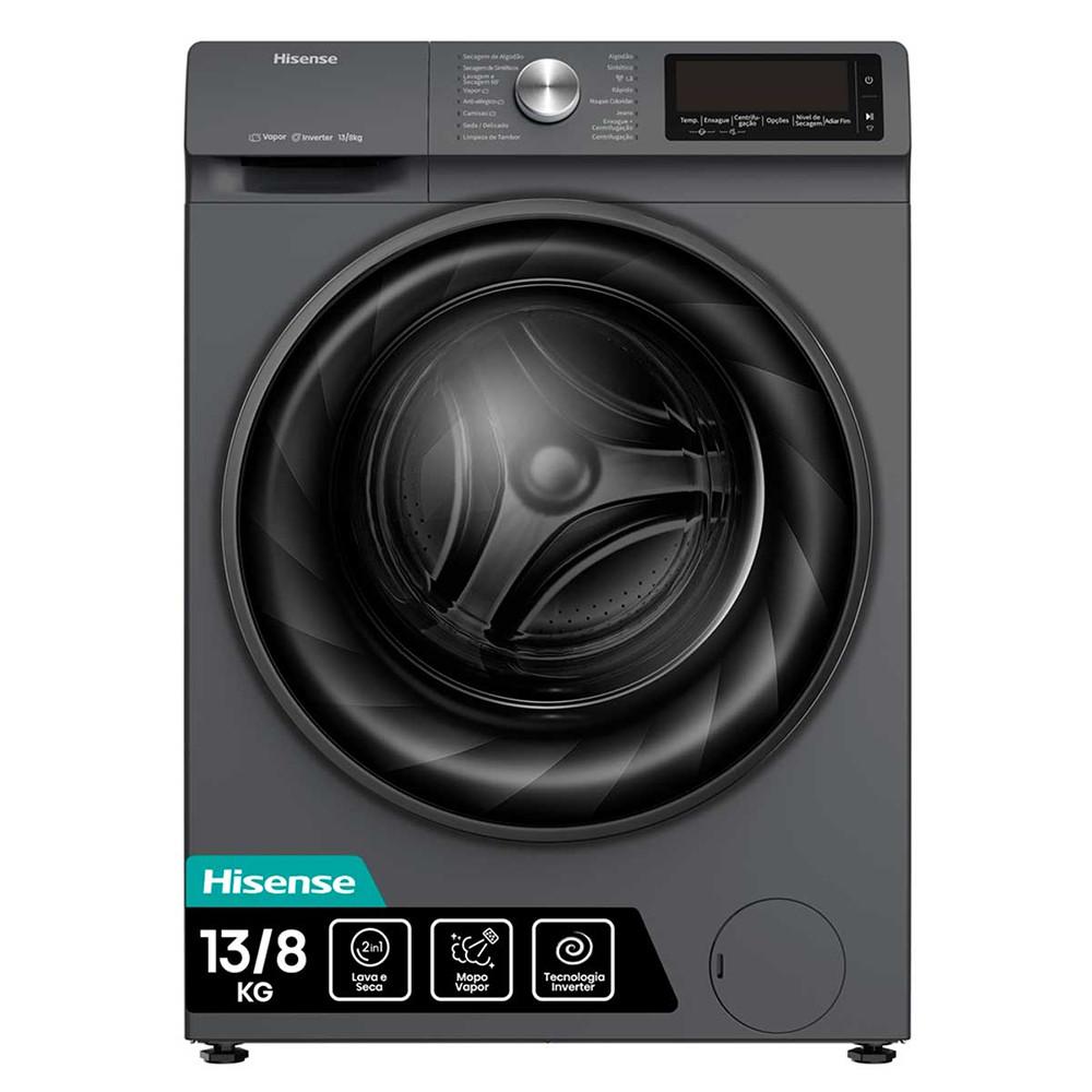 Lava e Seca WD5Q1342BT Steam com 13 Programas de Lavagem Hisense - 6