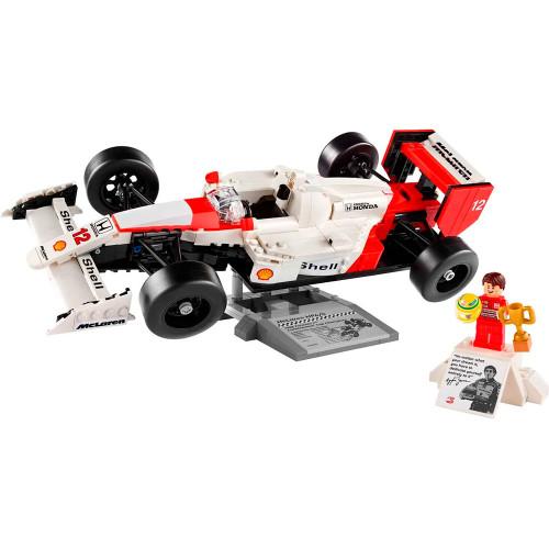 Bloco de Montar LEGO 693 Peças Icons Mclaren Mp4/4 e Ayrton Senna - 1