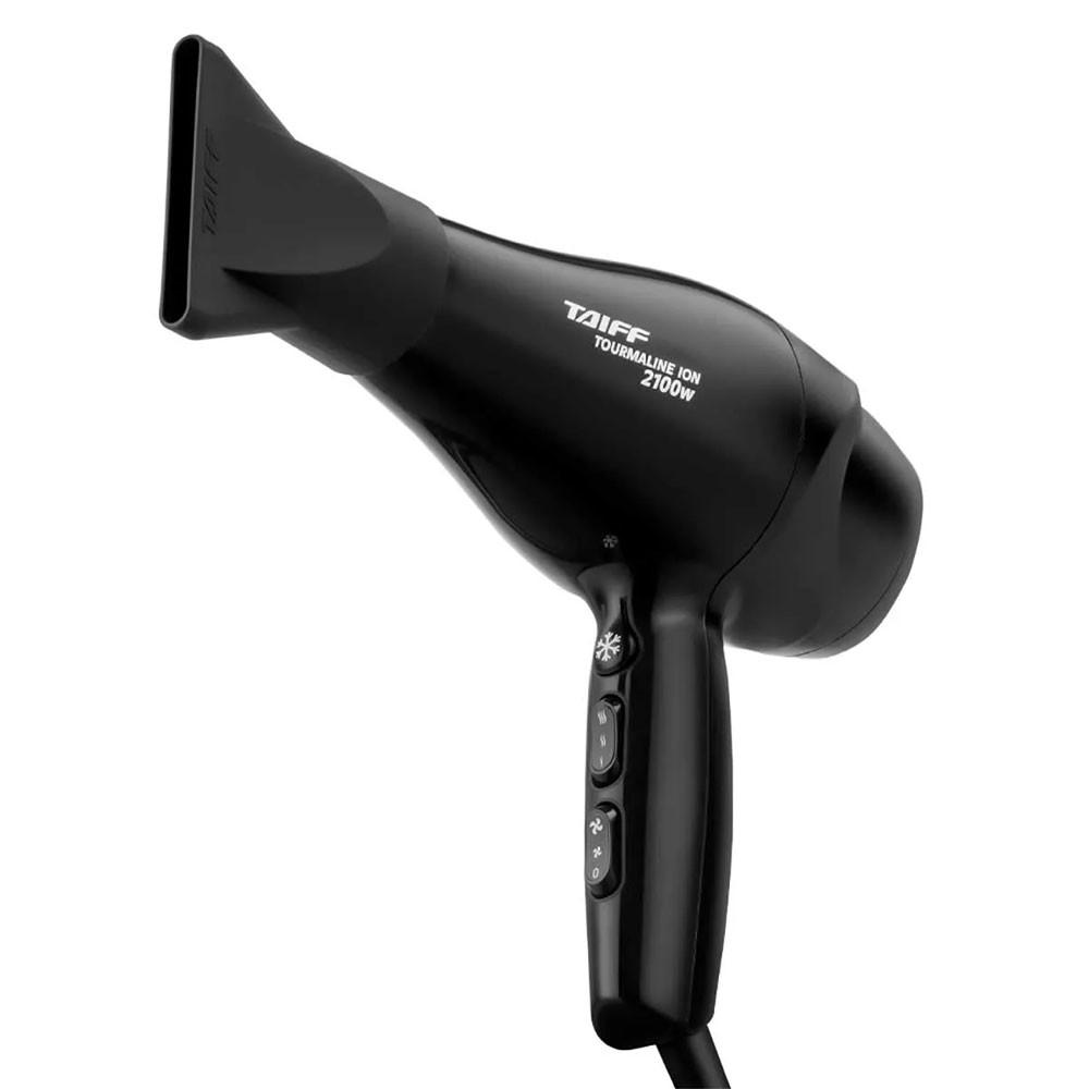 Secador de Cabelo Tourmaline Íon 2100W Preto Taiff - 3