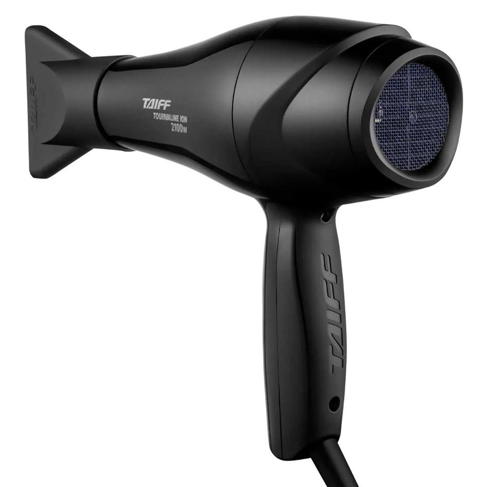 Secador de Cabelo Tourmaline Íon 2100W Preto Taiff - 2