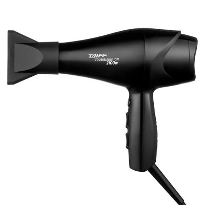 Secador de Cabelo Tourmaline Íon 2100W Preto Taiff