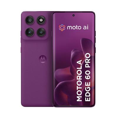 Smartphone Motorola Edge 60 PRO 5G 256GB 24GB 12GB RAM+12GB Tela Quad-Curve Moto AI 50MP Sony Câmera IP68 + IP69