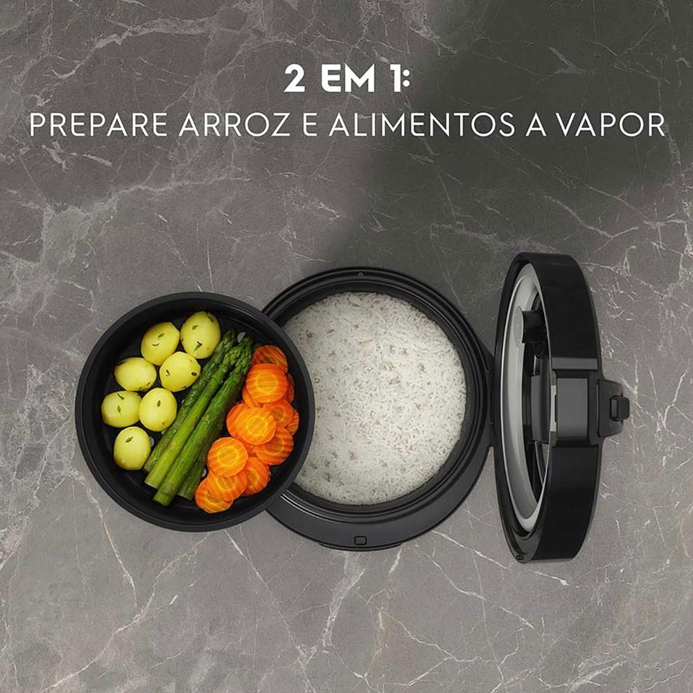 Panela de Arroz Elétrica Electrolux 2L Efficient Visor Glass por Rita Lobo ERC10 - 5