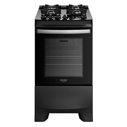 Fogão 4 Bocas com Mesa de Vidro Dako Supreme Glass - 1