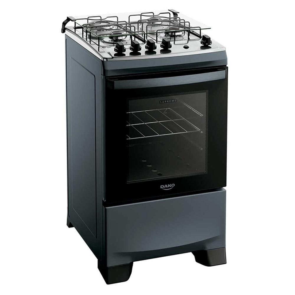 Fogão 4 Bocas com Mesa Inox Dako Supreme - 5