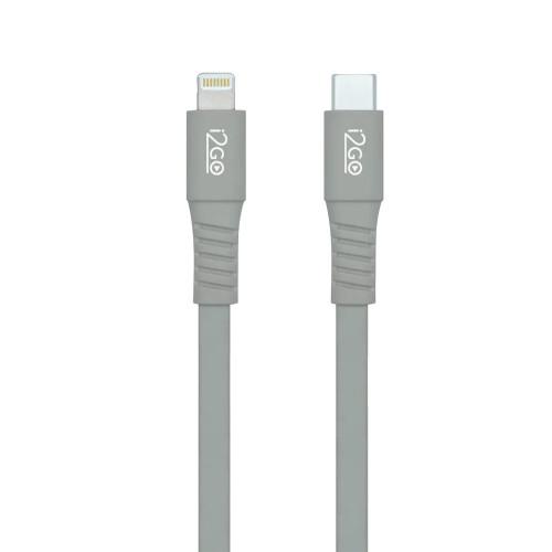 Cabo Lightning + USB-C 1,2 Metros 3A i2GO - 1