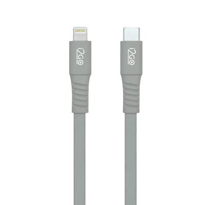 Cabo Lightning + USB-C 1,2 Metros 3A i2GO