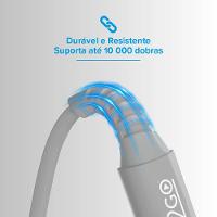 Cabo Lightning + USB-C 1,2 Metros 3A i2GO - 3