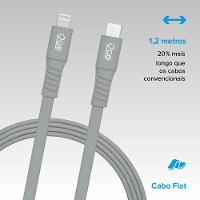 Cabo Lightning + USB-C 1,2 Metros 3A i2GO - 5