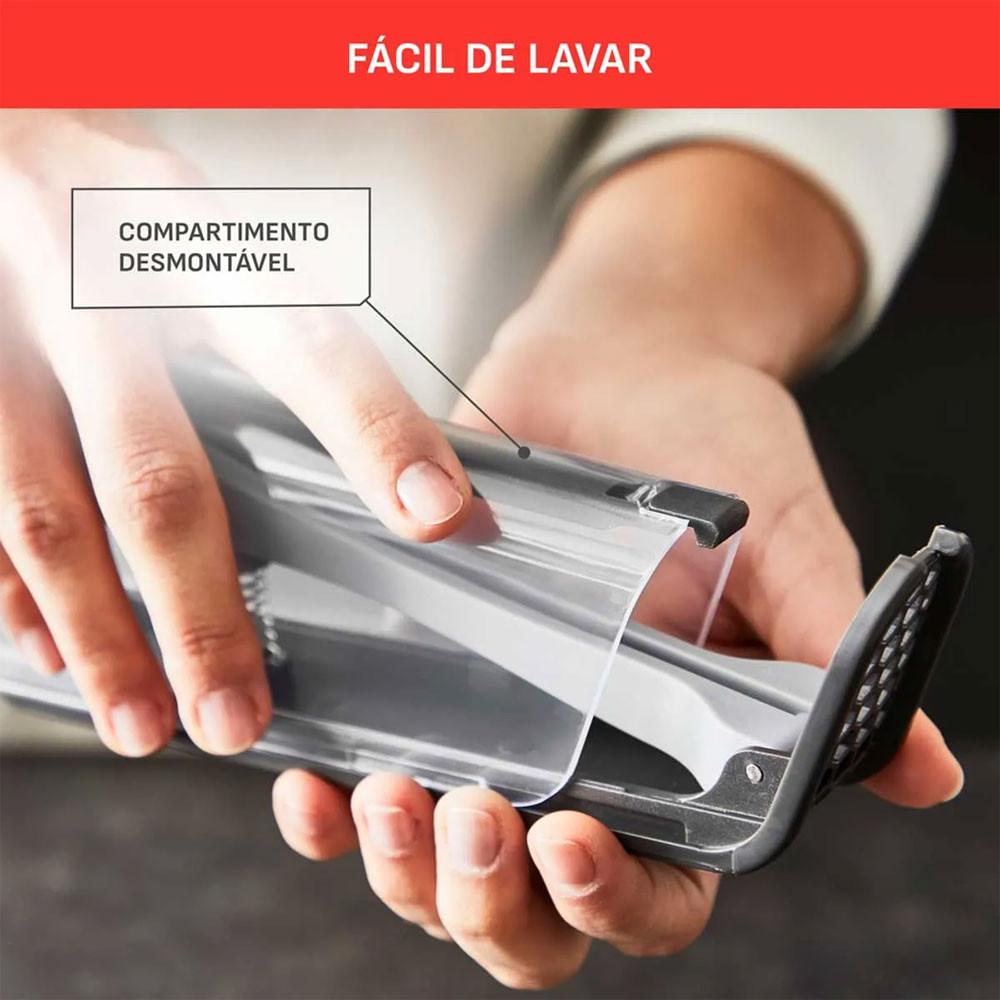 Faca Aço Inox Eversharp com Afiador Tefal - 5