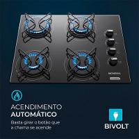Cooktop 4 Bocas a Gás CTG-01 Mondial