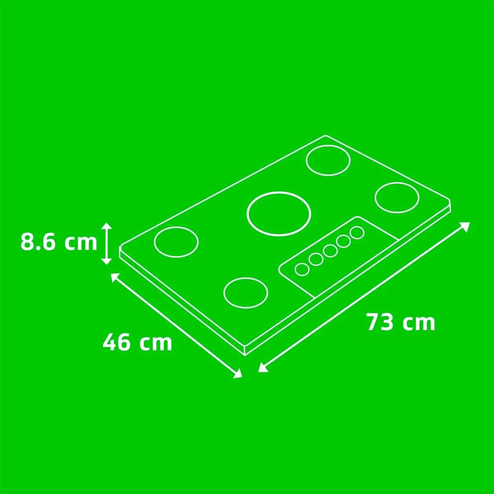 Geladeira Consul Frost Free Duplex 451L CRM53FK + Cooktop 5 Bocas Consul Facilite CD075 Acendimento Superautomático - 9