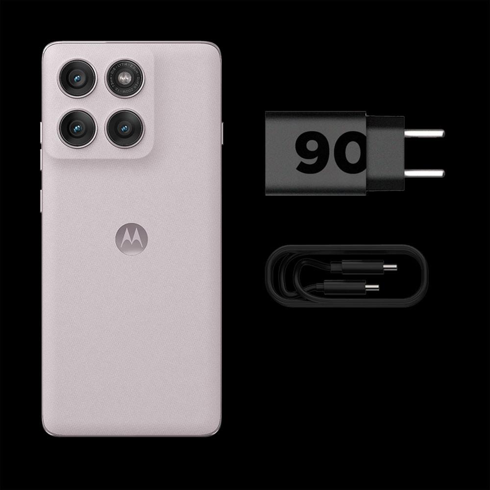 Smartphone Motorola Edge 60 PRO 5G 512GB 24GB 12GB RAM+12GBTela Quad-Curve moto AI 50MP Sony Câmera IP68 + IP69 - 4