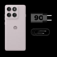 Smartphone Motorola Edge 60 PRO 5G 512GB 24GB 12GB RAM+12GBTela Quad-Curve moto AI 50MP Sony Câmera IP68 + IP69